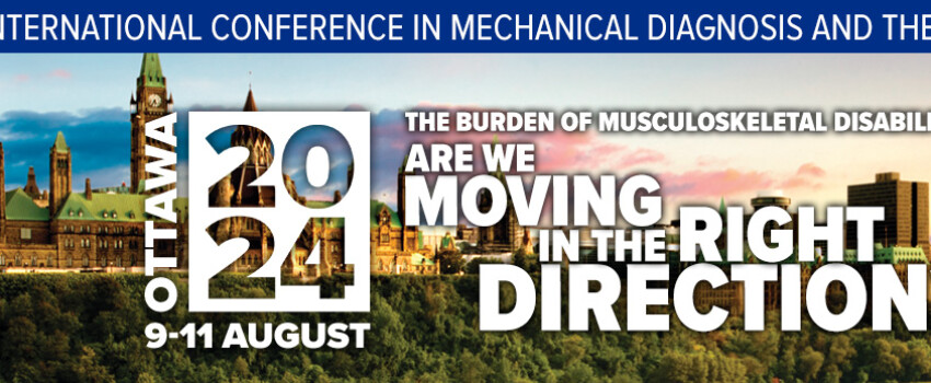 15th International Conference in Mechanical Diagnosis and Therapy